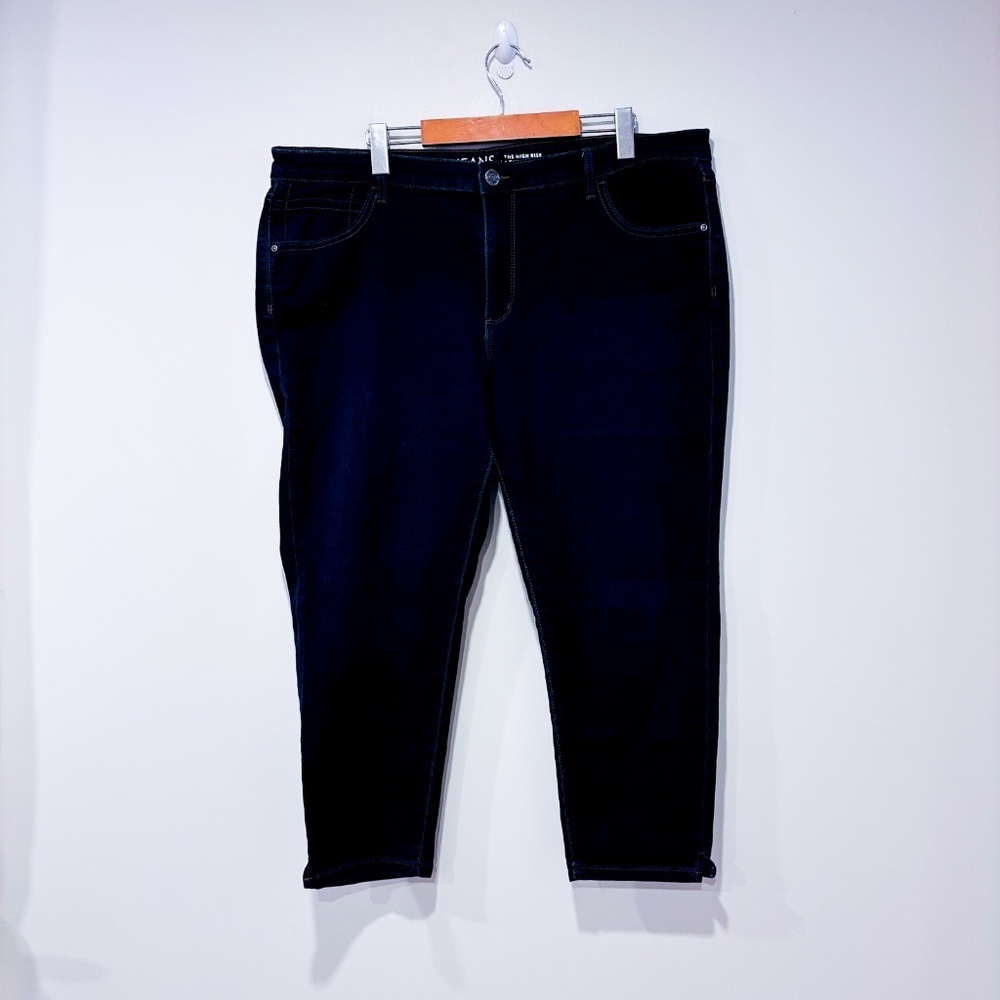 REITMANS Dark‎ blue cropped jeans